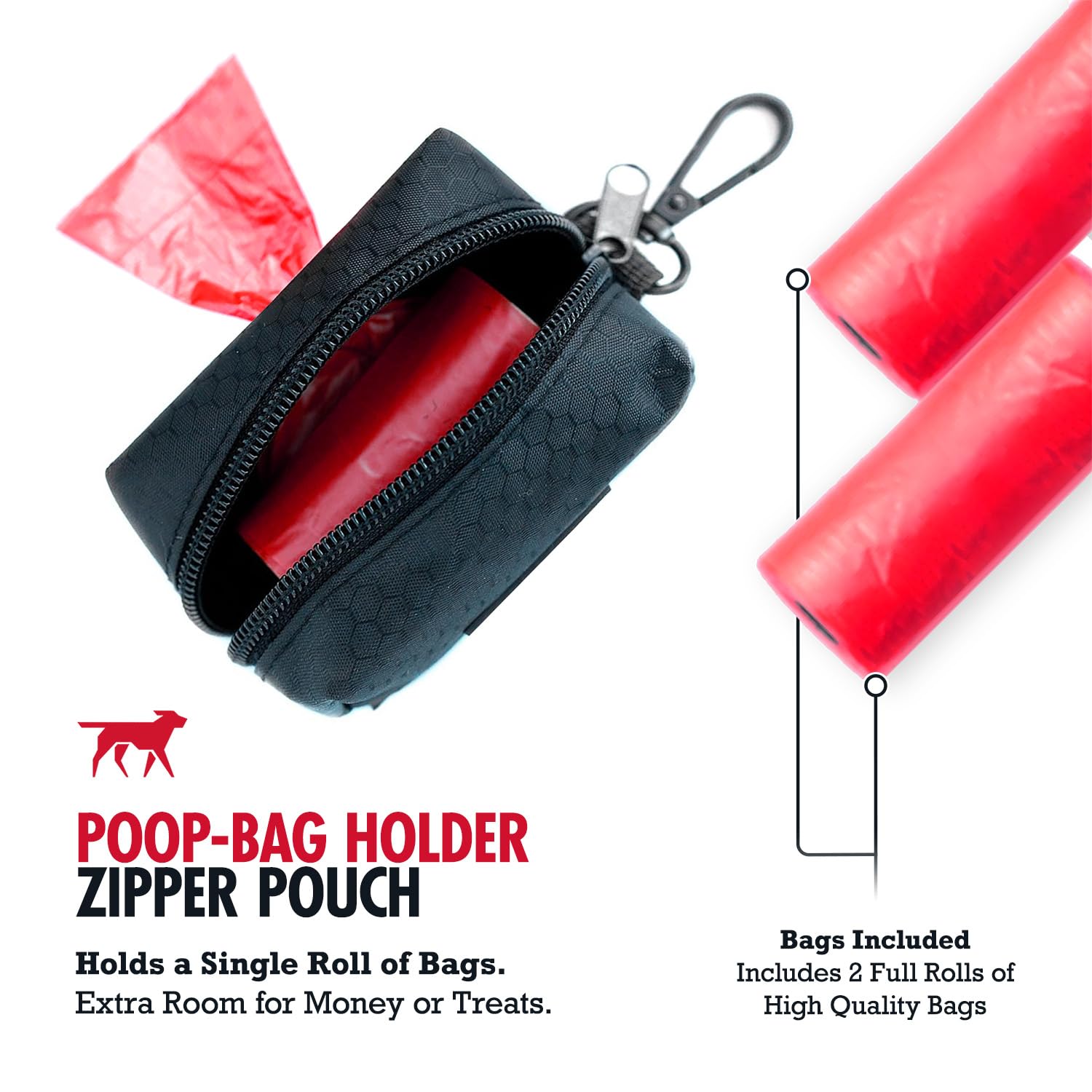 Tuff Pupper Attache Velcro: fixation rapide et sécurisée.