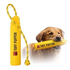 Jouet flottant Tuff Pupper pour chien, facile à repérer lors des jeux d’eau