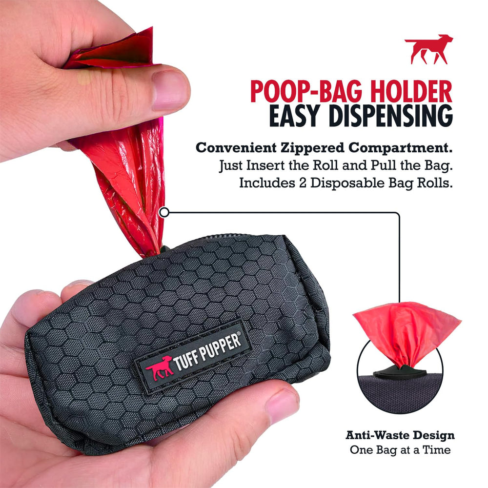 Tuff Pupper design léger et portable facilite les promenades quotidiennes.
