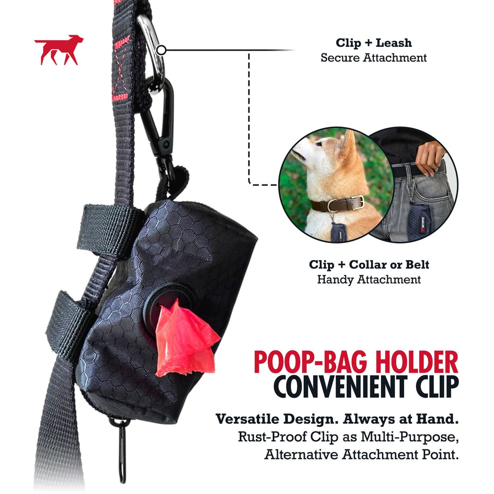 Tuff Pupper Deux Rouleaux Sacs Imperméables: prêt pour plusieurs sorties.