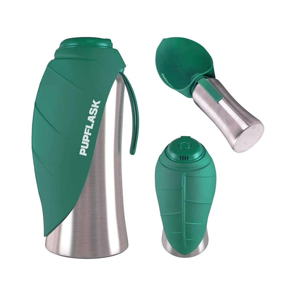 Conception anti-fuite PupFlask évite les fuites et éclaboussures.