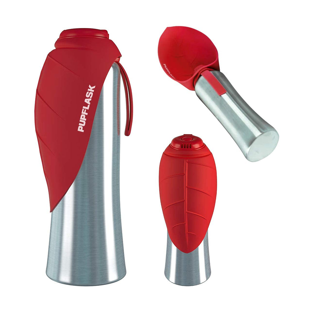 PupFlask silicone hygiénique, inodore, boisson toujours fraîche.