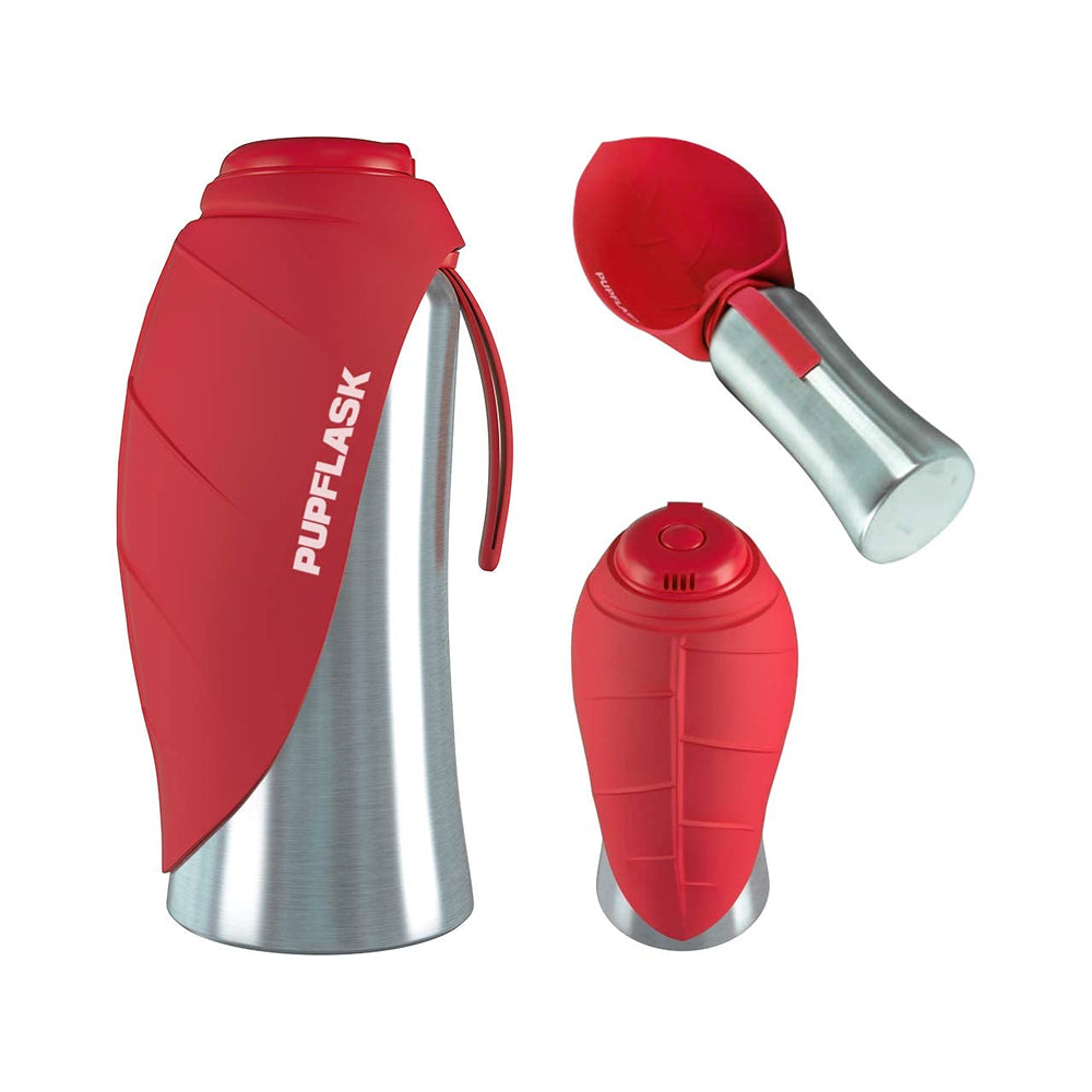 PupFlask – usage en voyage, compagnon idéal pour chiens lors de balades.
