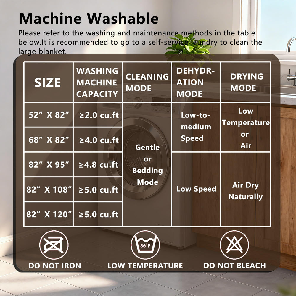 Lavable en machine, entretien facile.
