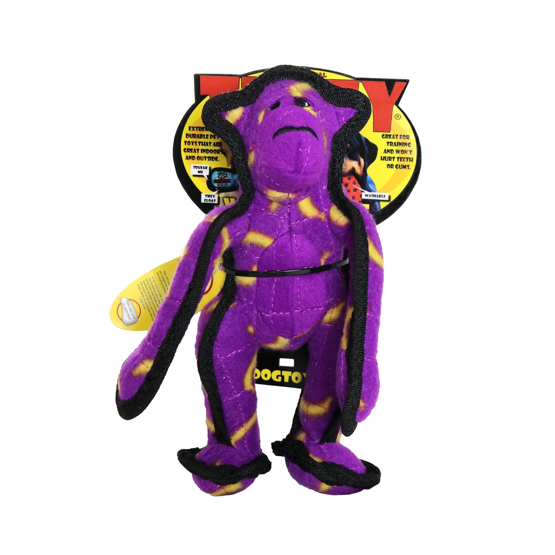 TUFFY Zoo Junior Monkey — lavable en machine pour un nettoyage rapide.