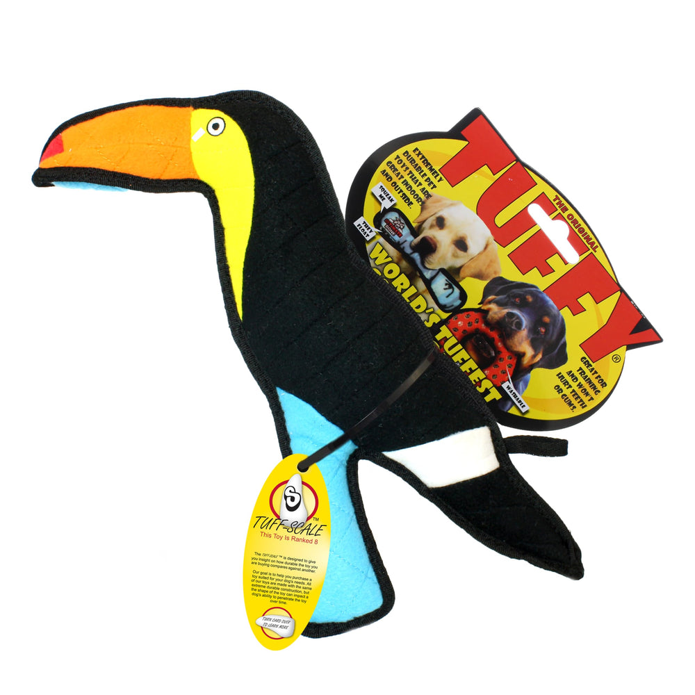 TUFFY Zoo Toucan flotte sur l'eau, parfait pour la baignade.