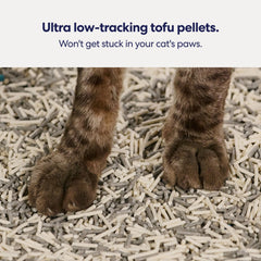 Litière Tuft & Paw OdorStop compatible toilettes pour rinçage pratique.