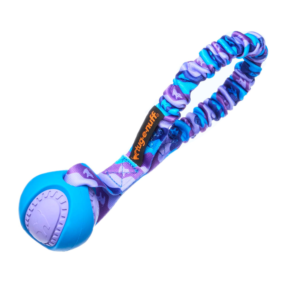 Pocket PowerBall Bungee de Tug-E-Nuff, poignee absorbante pour jeux de tir et entraînement interactif.