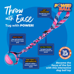 Tug-E-Nuff PowerBall - Texture sensorielle: stimulation sûre pour chien