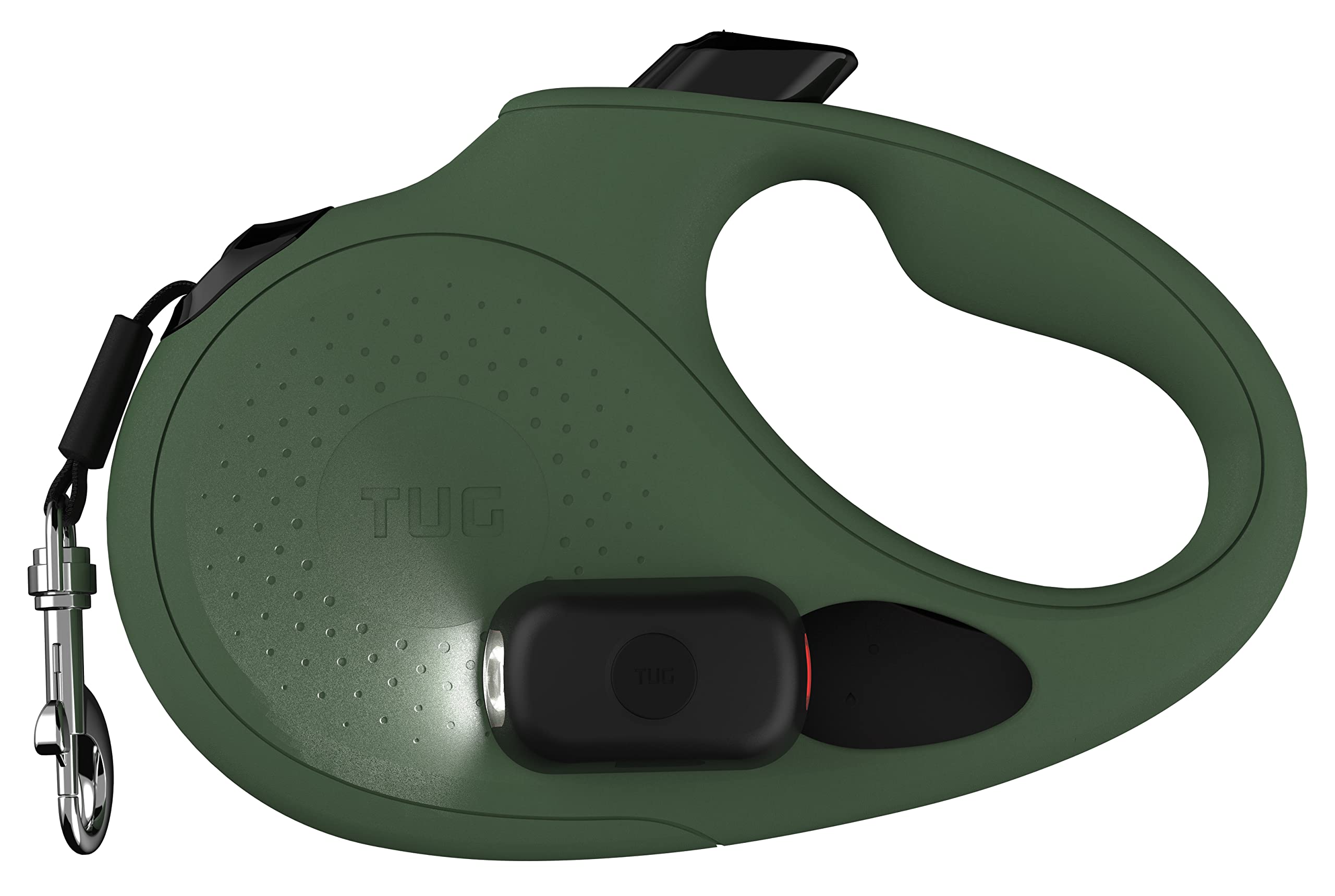 Laisse TUG Oval 360 anti-enchevetrement en action pour promenades fluides.