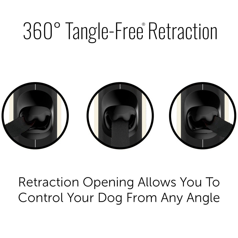 TUG Oval 360°: mouvement sans torsion à 360° pour moins d’enchevêtrement.