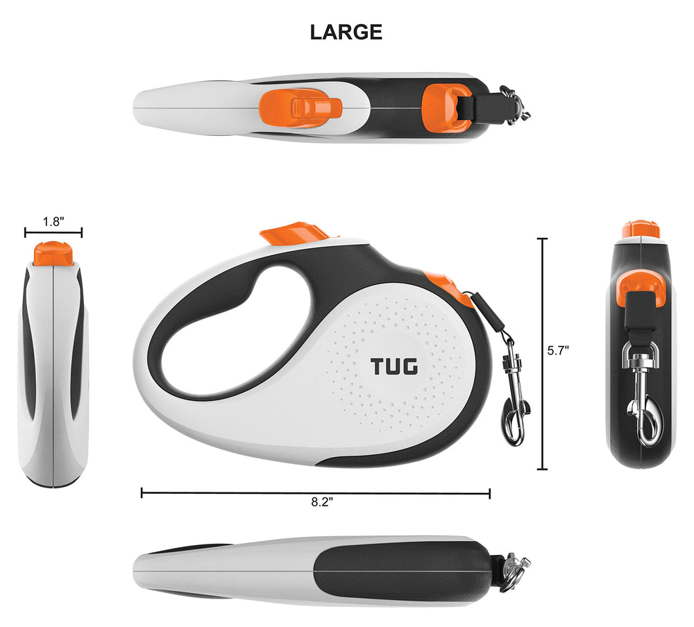 Poignee anti derapante TUG pour prise sûre durant les promenades