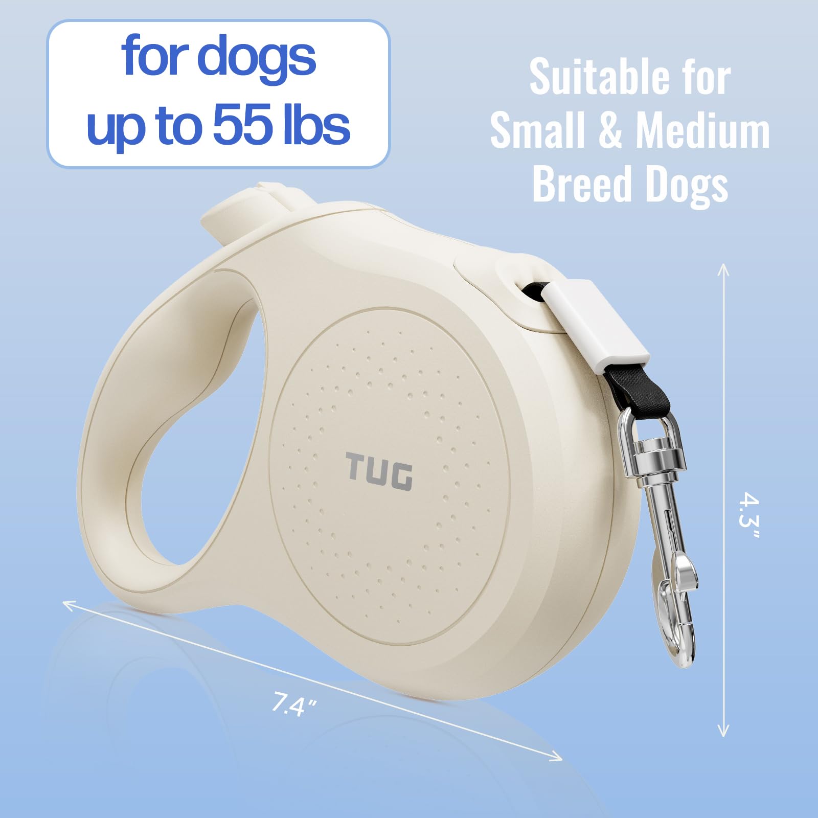 TUG Quest – Nylon 16 pieds pour plus de liberté et contrôle fiable.