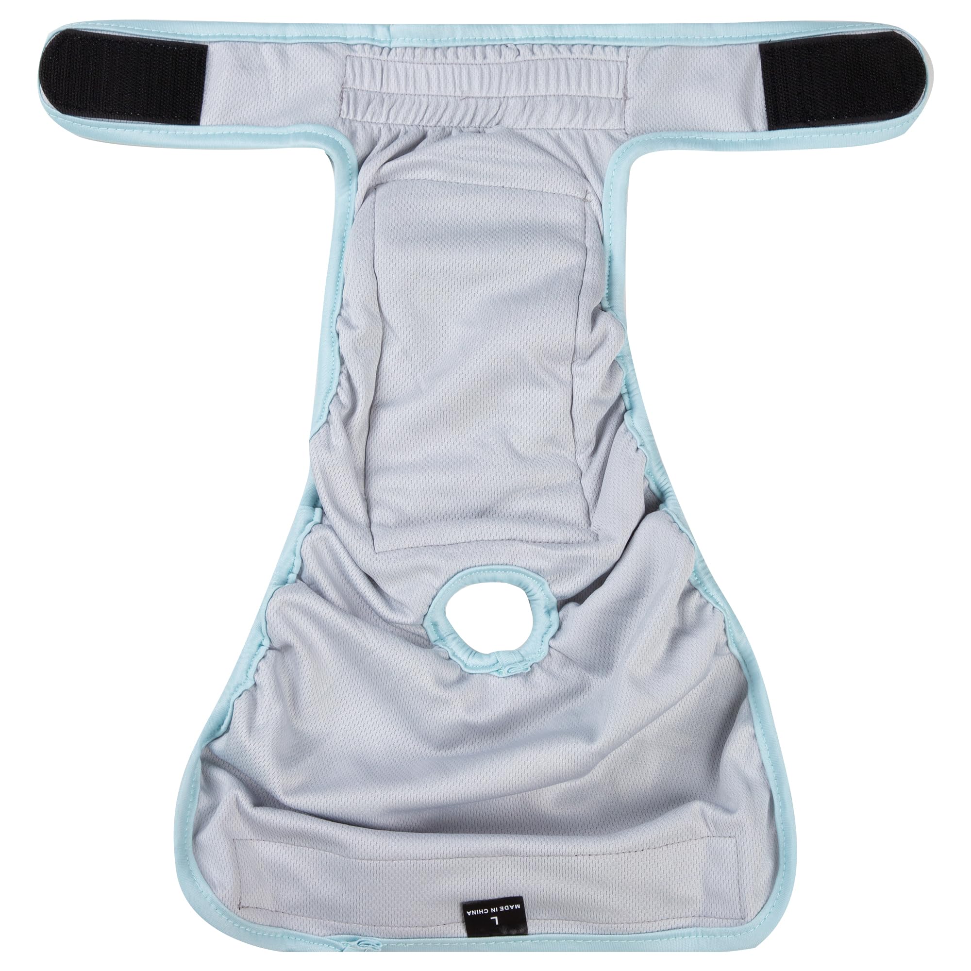 Tuiskusa, design discret des couches lavables pour chien femelle.