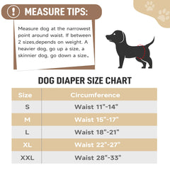 Tuiskusa design confortable pour chien mâle, évite frottements.
