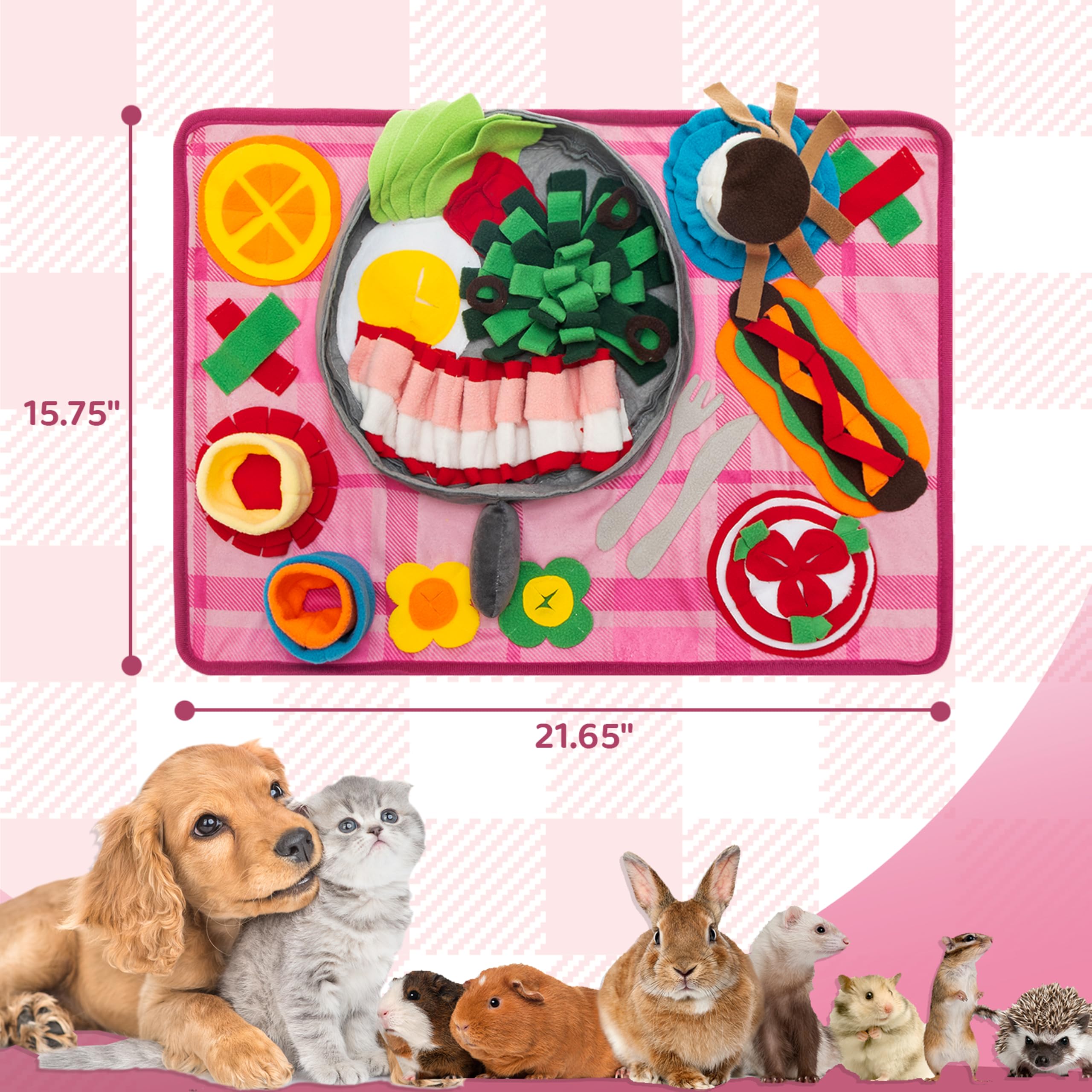Snuffle Mat TUKOAW : jeux olfactifs pour chien et animal