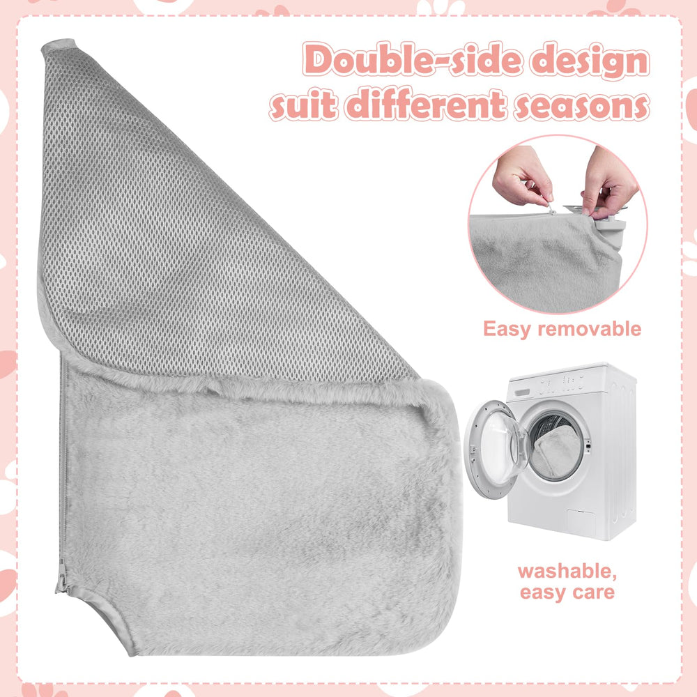 Turbosus Cadre métallique perchoir fenêtre, support sûr et durable.