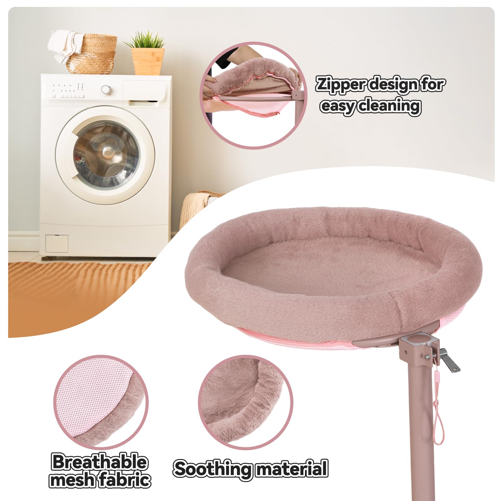 Turbosus support antiderapant assure stabilité du lit-chat bureau