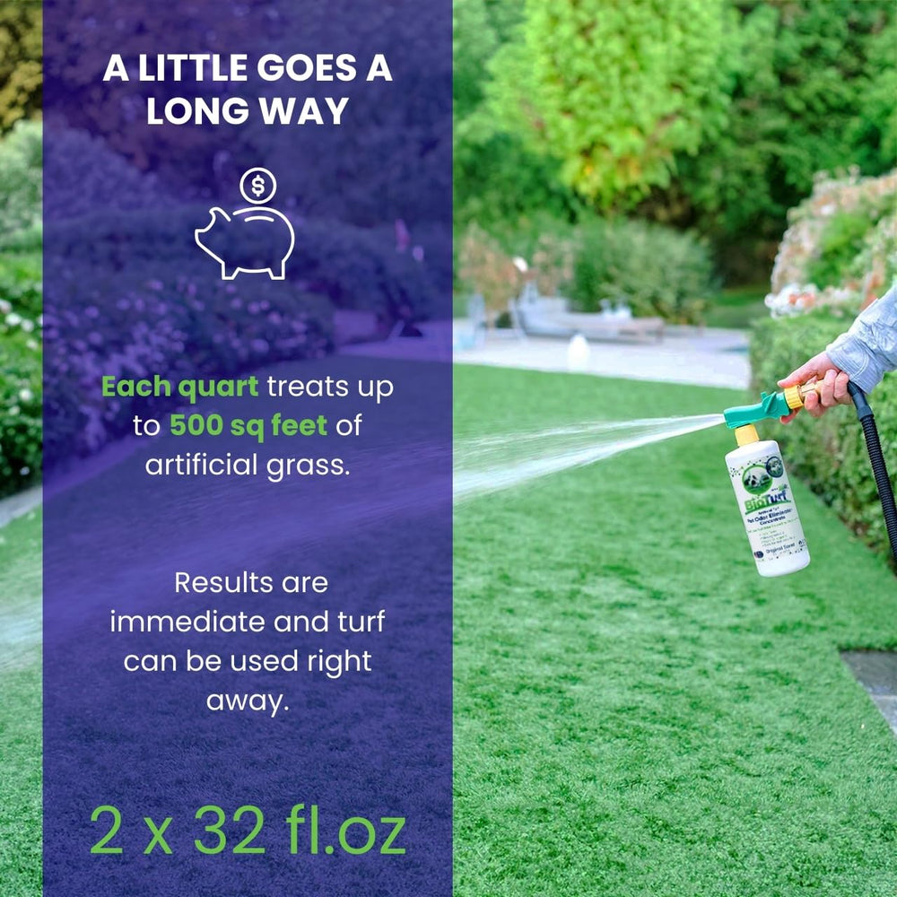 BioS+ TurFresh – sécurité pour enfants et animaux grâce à des ingrédients végétaux.
