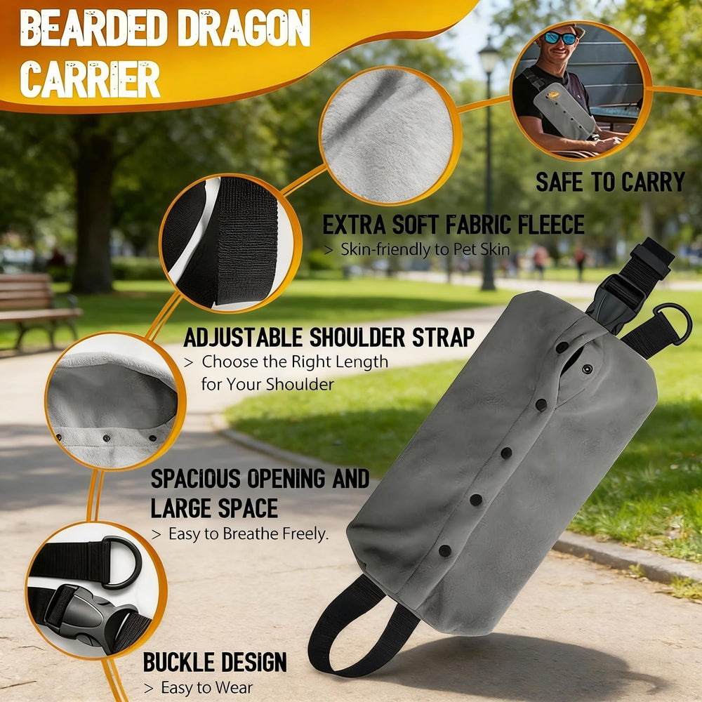 Portage extérieur pour reptile Tvlmyx, idéal pour visites