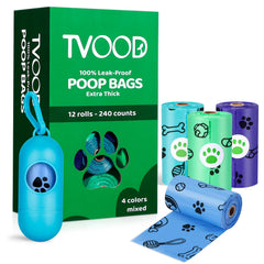 TVOOD distributeur avec sacs caca chien pratique pour balades quotidiennes
