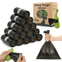 TVOOD sacs poubelle chien dans distributeur noir pratique et discret.