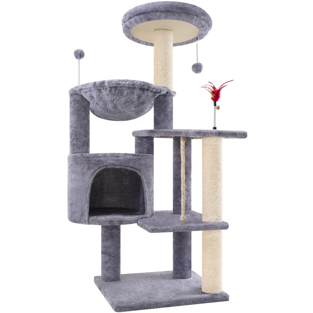 TWDEPART arbre-chat 42-5 condo douillet pour repos et ronronnement