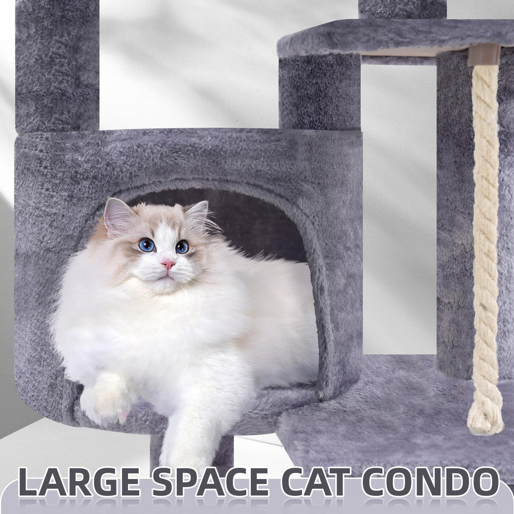 TWDEPART arbre-chat 42-5 securite-sans-aretes pour jeu en securite