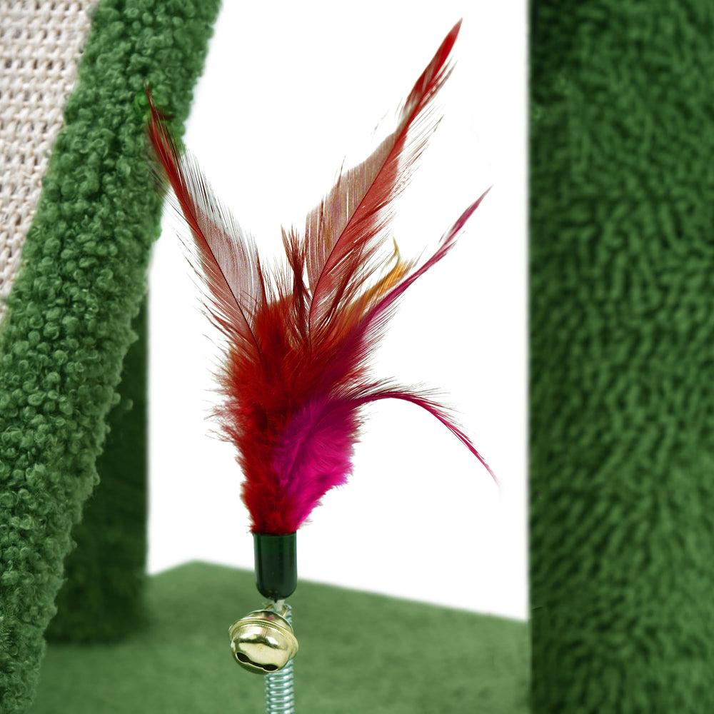 TWDEPART Arbre Chat Cactus base stable : sécurité renforcée lors des jeux actifs