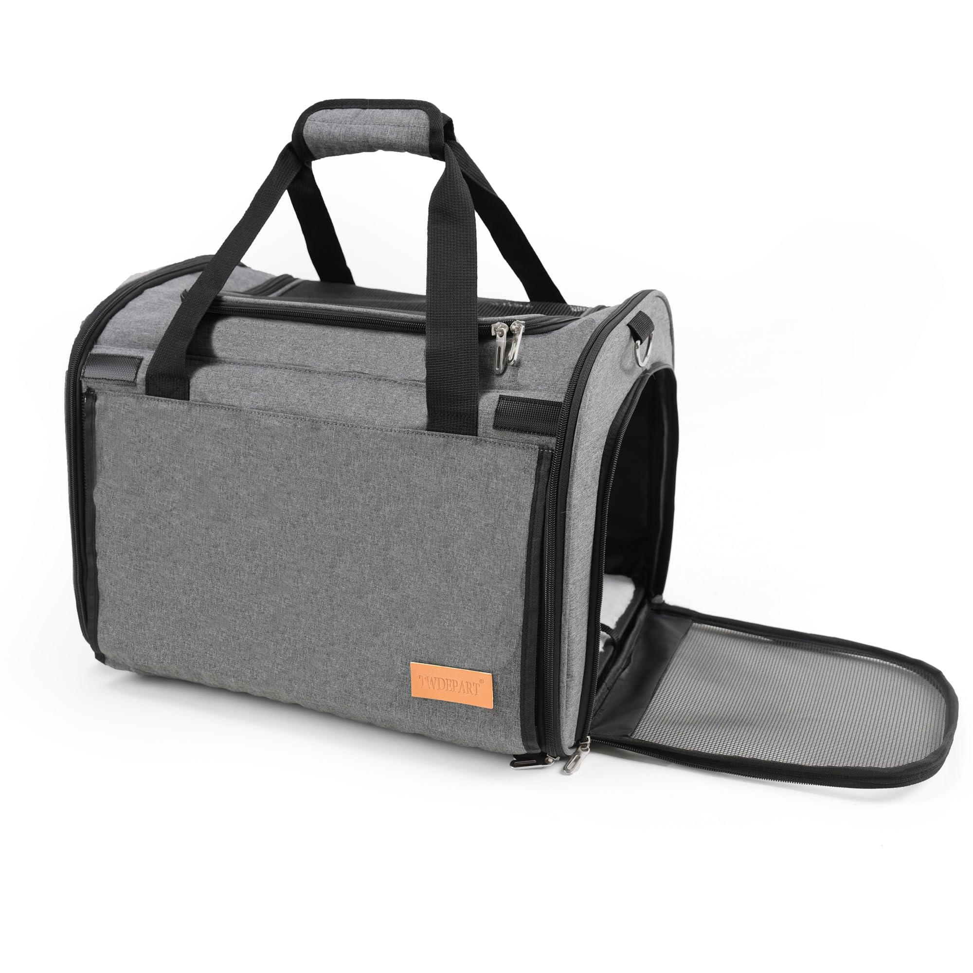 TWDEPART sac pour chat maillage respirant garantit ventilation constante.