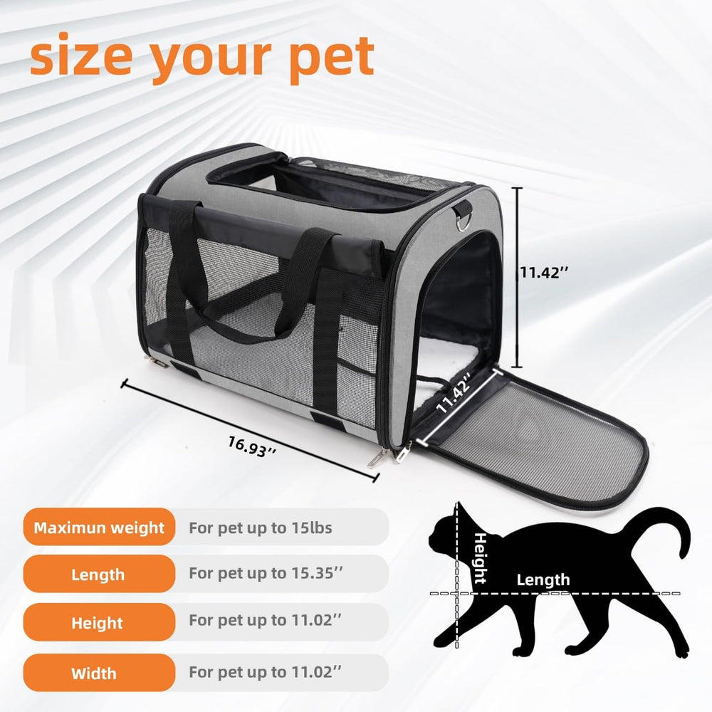 TWDEPART sac chat pliable et léger pour rangement rapide.