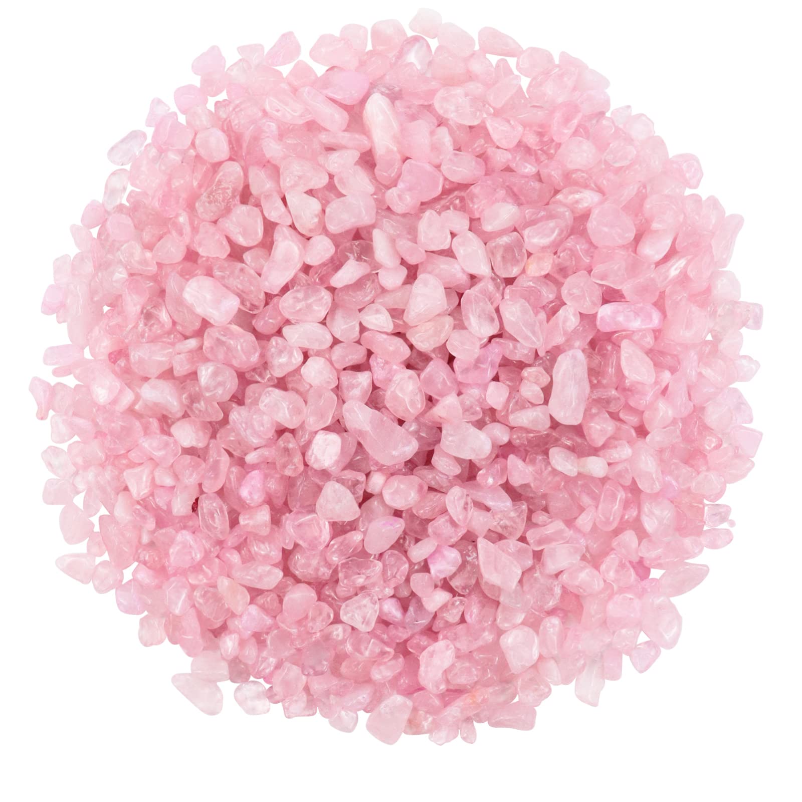 Twdrer éclats rose clair, petits, idéal pour pots et centres de table.