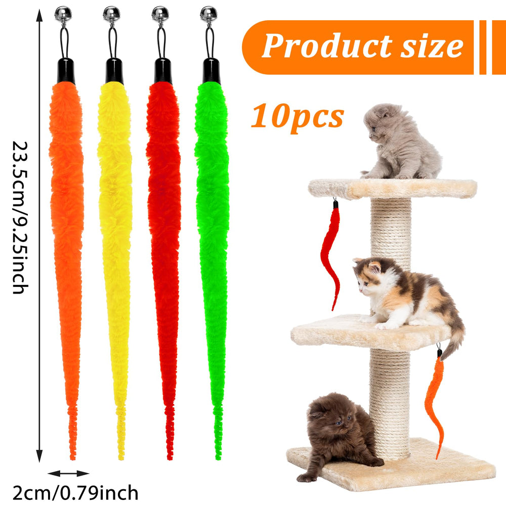 Jouet-ver peluche douce Tweruna résistante aux griffes