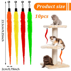 Jouet-ver peluche douce Tweruna résistante aux griffes