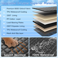 Twesync protections-portes chien: inserts qui evite les griffures.