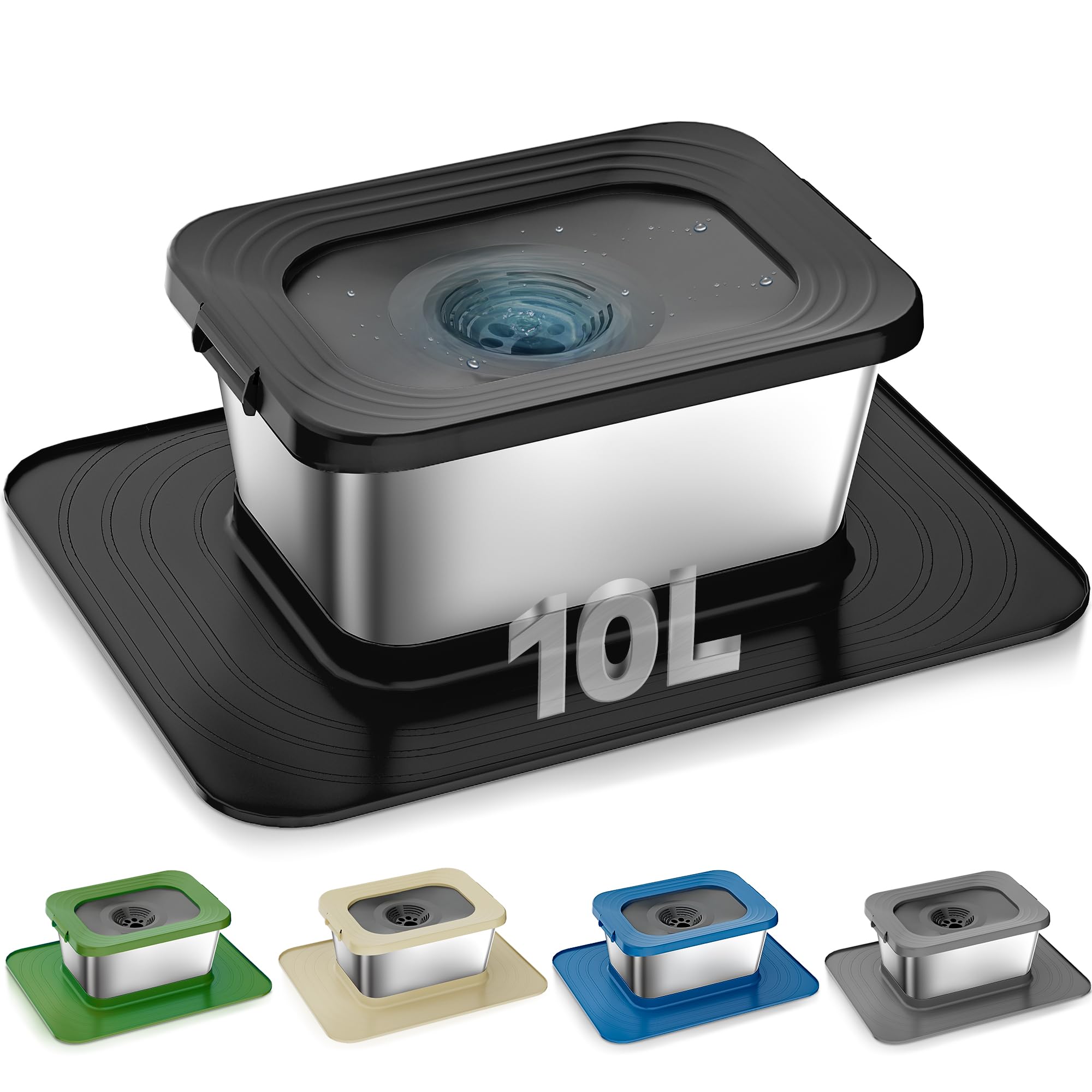 Twinsing bol d eau 10L avec disque flottant ralentissant la boisson