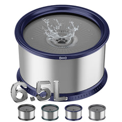 Twinsing bol eau chien en inox capacite 6,5 L ideal pour grands chiens