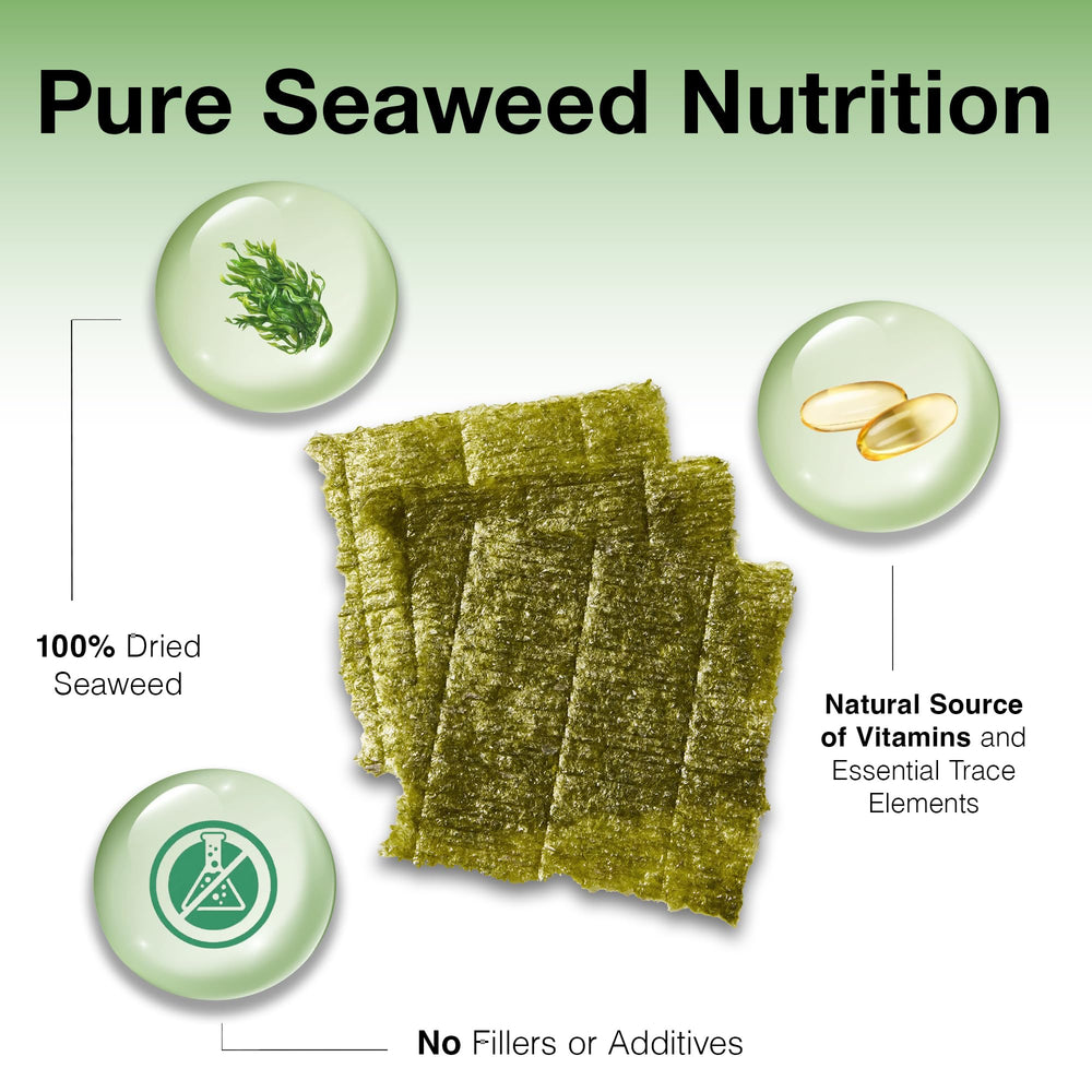 Two Little Fishies algues vertes – feuilles sèches riches en nutriments naturels