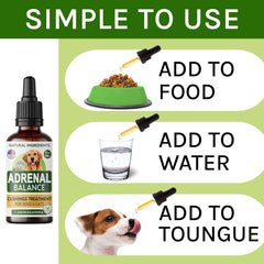 Ingrédient reglisse dans Adrenal Balance pour le bien‑être animal.