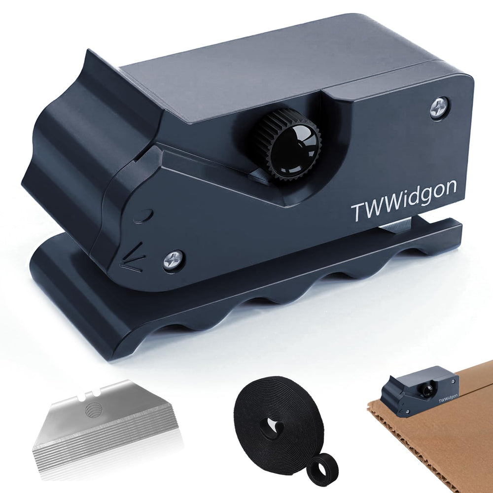 TWWidgon cutter-carton avec sangle nylon 3 m pour découpe précise