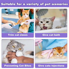 Museau-chat transparent de Tylulikaty avec design discret facilitant les soins.