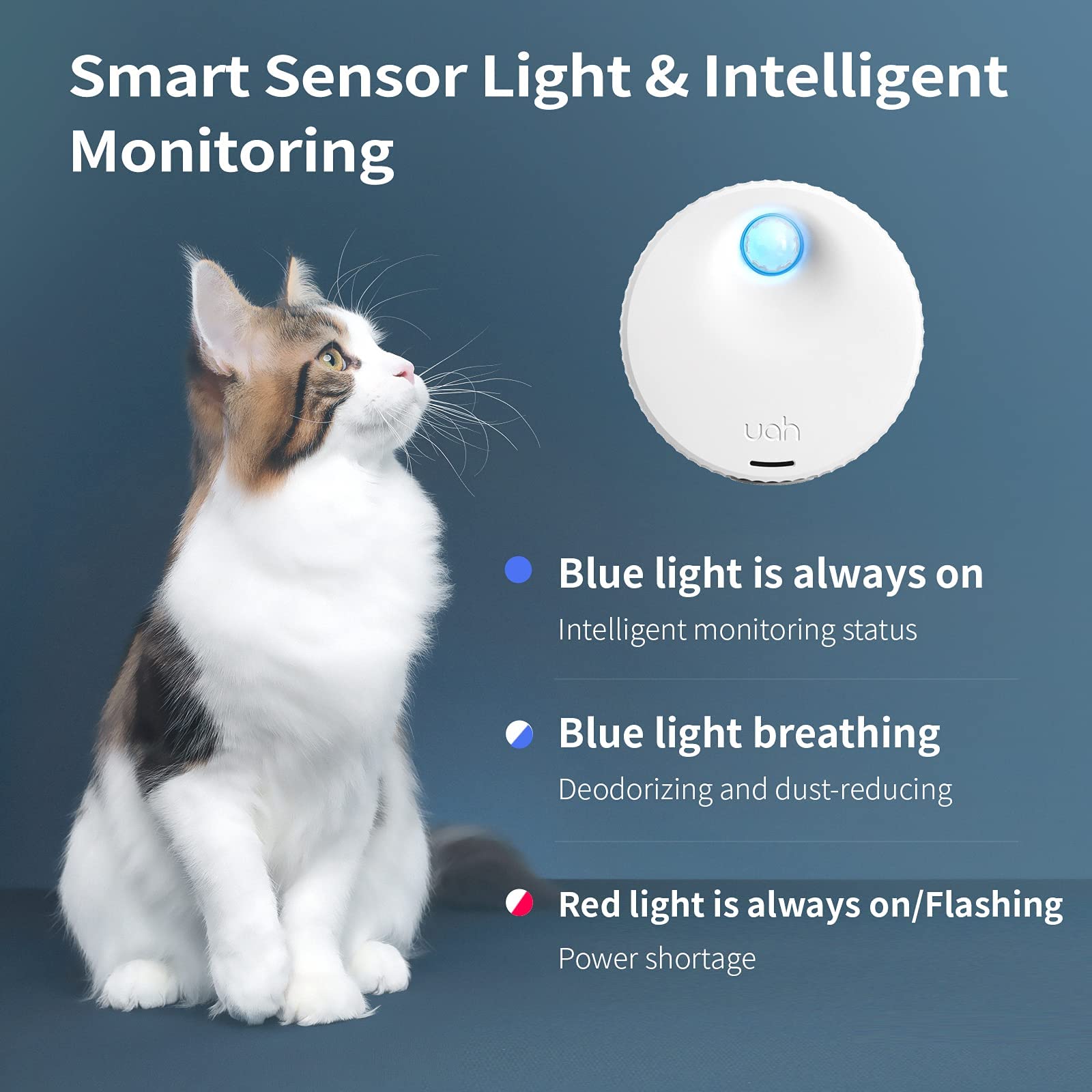 Conception silencieuse uahpet: moins de 20 dB.
