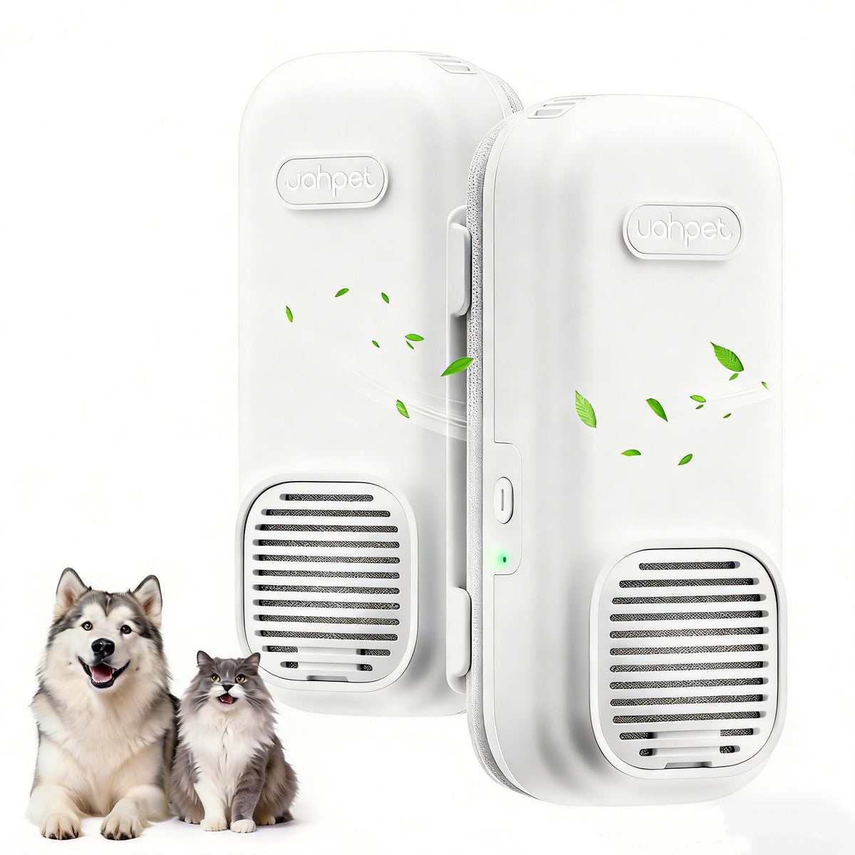 uahpet désodorisant litière chat pack 2 — réduction des odeurs près du bac.