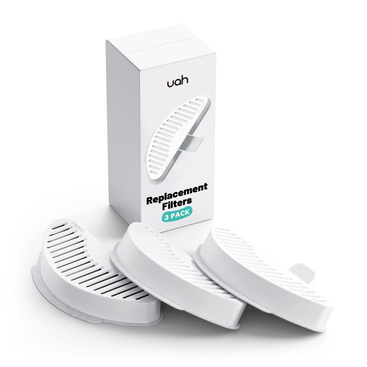 Filtre uahpet fontaine 67oz en action, eau plus claire pour animaux.