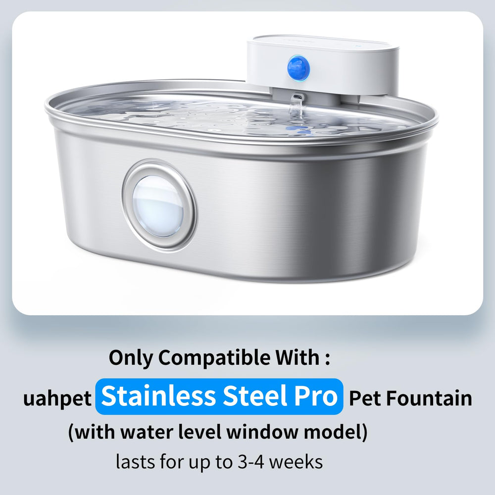 Éponges filtrantes uahpet pour fontaine Pro: entretien régulier et filtration améliorée.