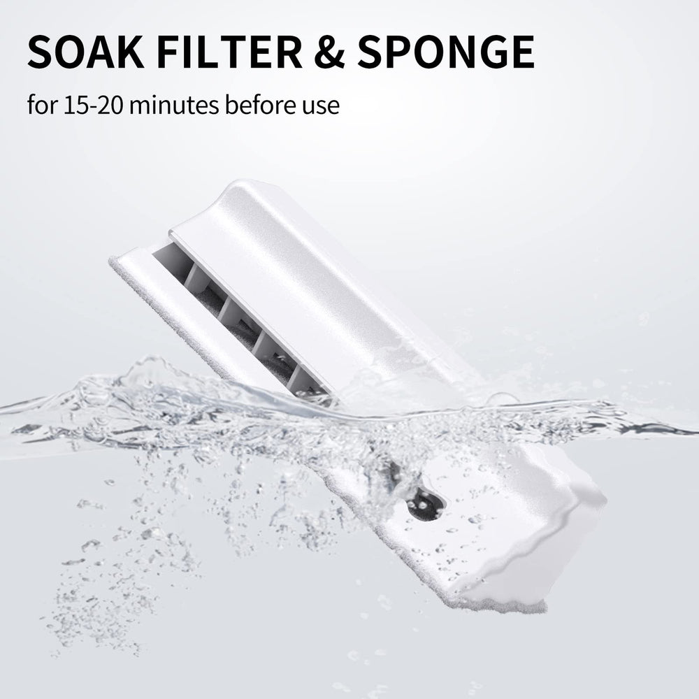 Installation facile: insérer le filtre uahpet dans votre fontaine.