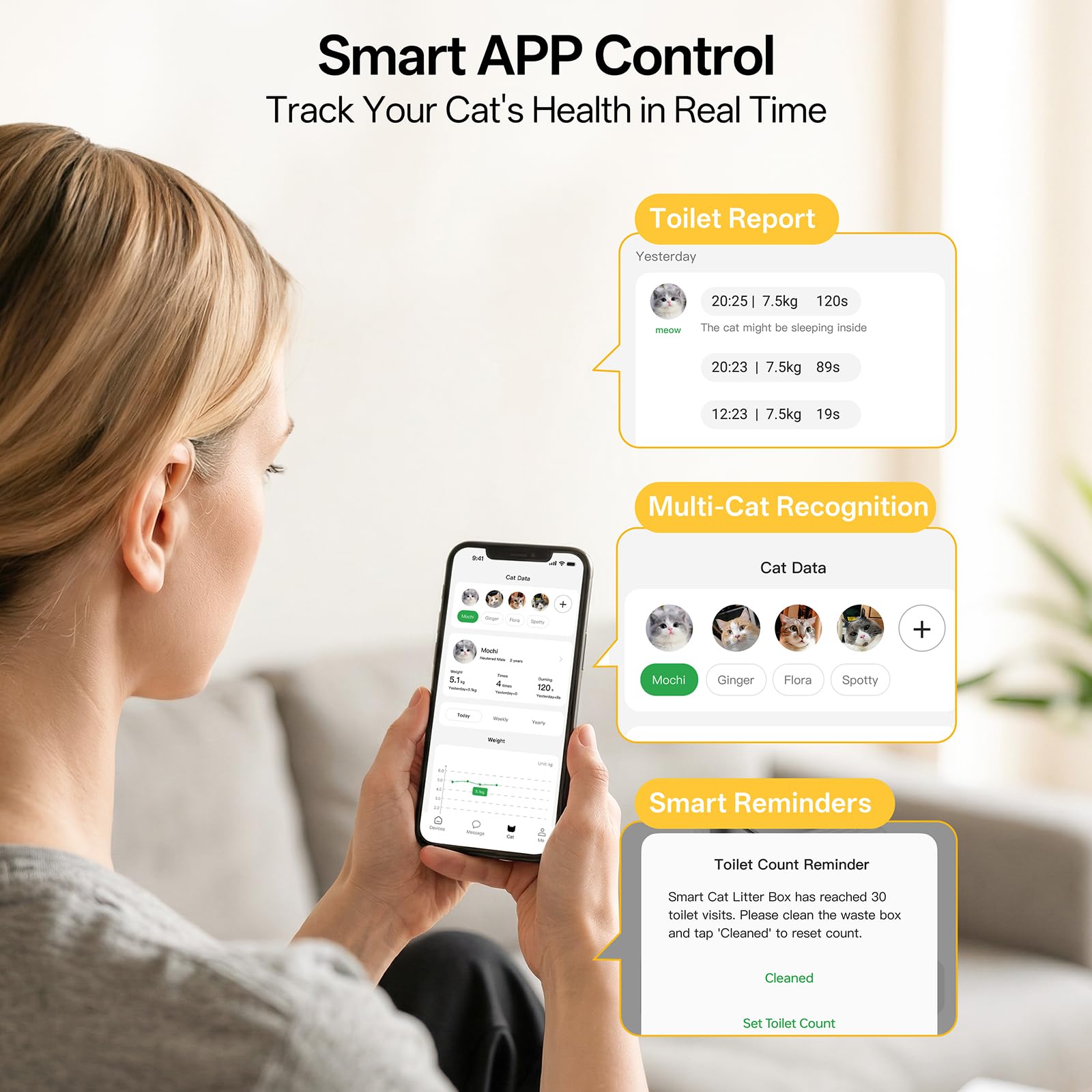 UBPET Application connectée pour suivre l’utilisation et les alertes.