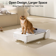 UBPET capteurs-poids securite assure un arret securise a l'entree du chat