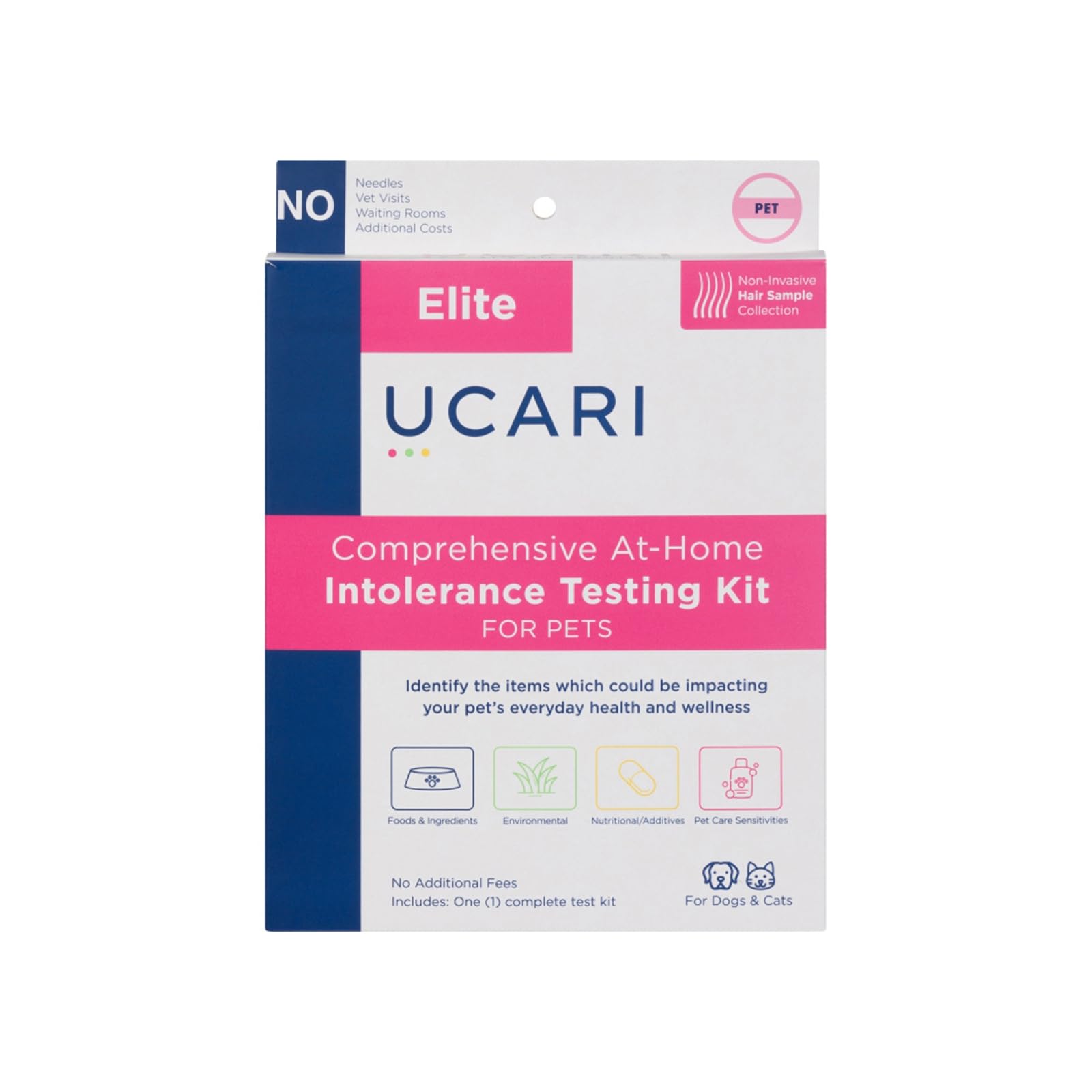 UCARI test sensibilite poil chat chien kit – prélèvement simple à domicile.