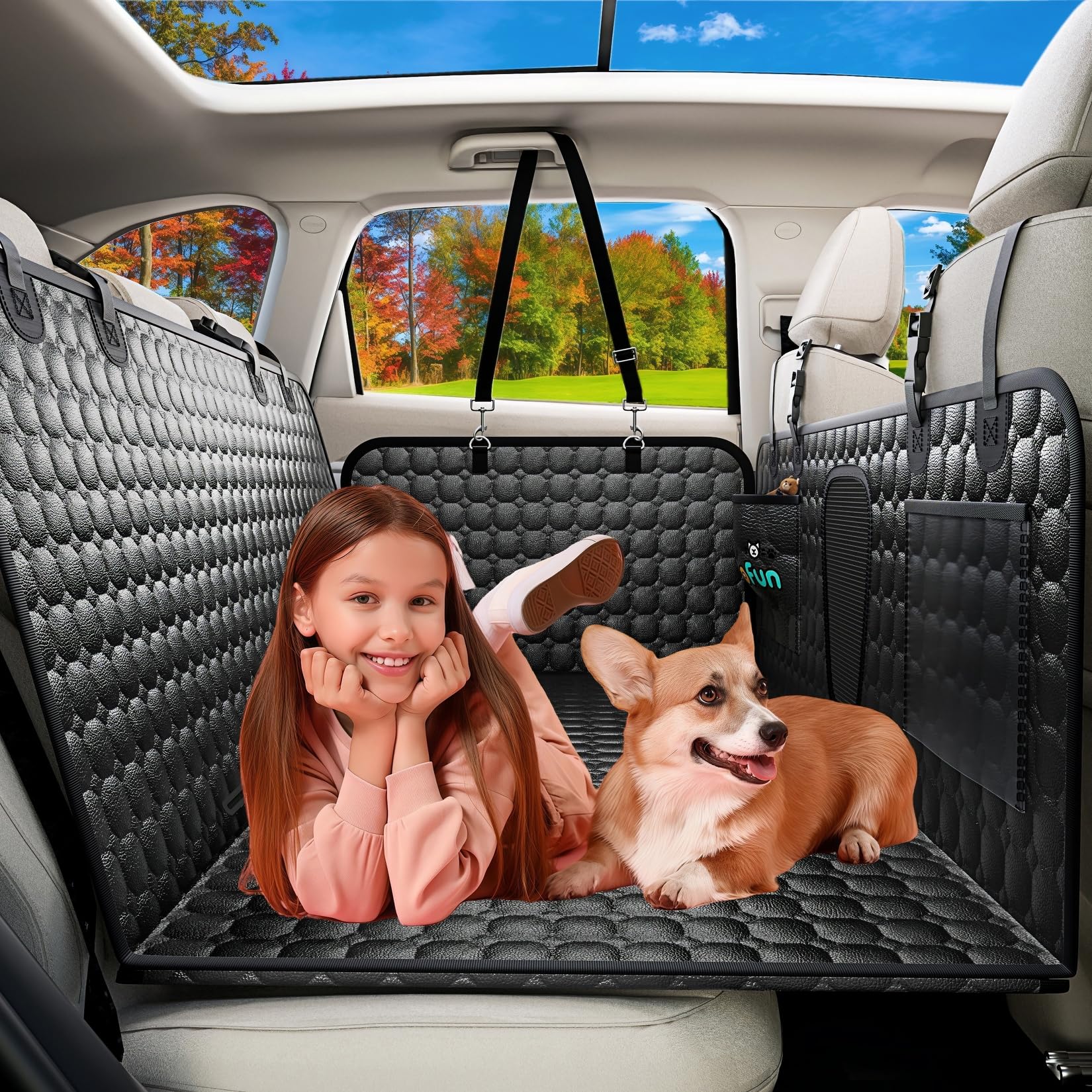 Extenseur de dos Ucolofun: surface stable et imperméable pour repos du chien